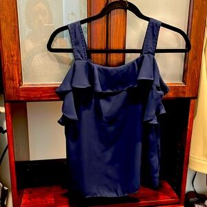 Banana Republic Factory navy blue top.